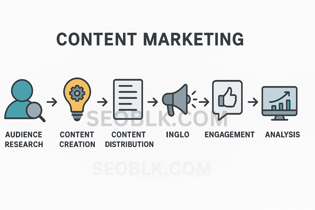 content marketing infographic seoblk